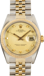 رولکس Oyster Perpetual Date کلاسیک دو رنگ