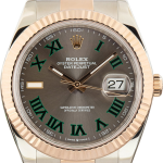 رولکس دیت‌جاست 41 Wimbledon Everose Rolesor