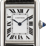 ساعت Cartier Tank Must (بند چرم مشکی)