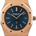 Audemars Piguet Royal Oak Rose Gold Blue Dial