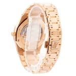 Audemars Piguet Royal Oak Rose Gold Blue Dial - تصویر 2