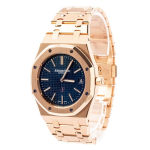Audemars Piguet Royal Oak Rose Gold Blue Dial - تصویر 3