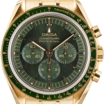 ساعت Omega Speedmaster Professional Green Dial Gold