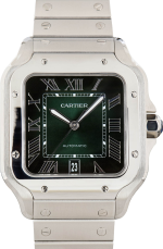 Cartier Santos de Cartier Green Dial Automatic