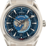 Omega Seamaster Aqua Terra Worldtimer Blue Dial